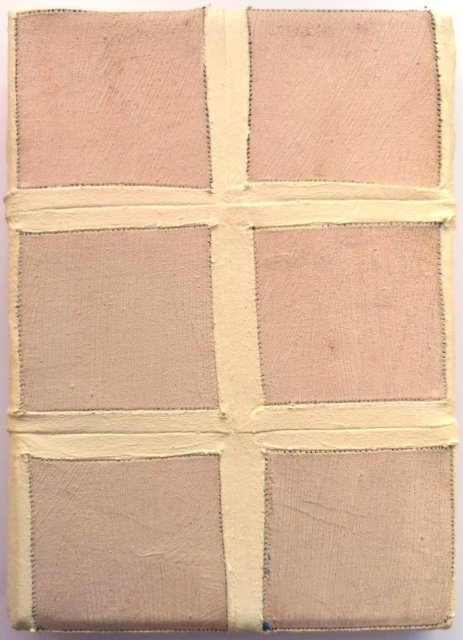Raphael Samay, außen, 2018, Öl auf Nessel, 18,5 x 13,5 cm
